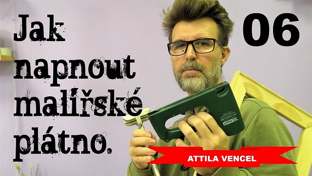 Napínání malířského plátna