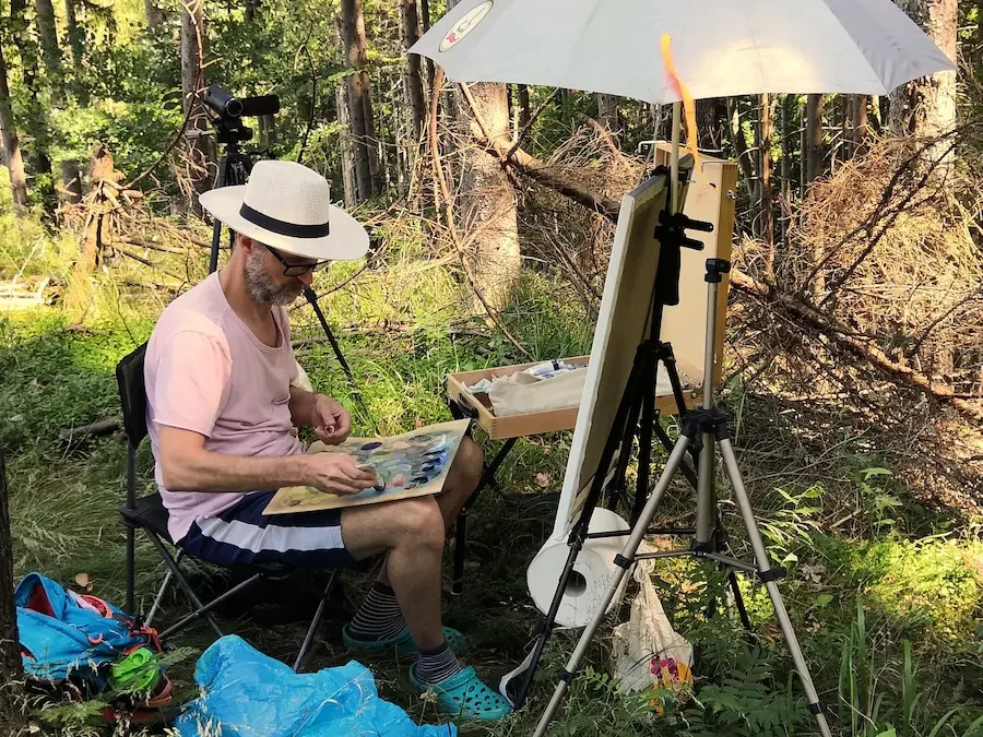 Co je malířský plenér a proč je pro malíře tak inspirující